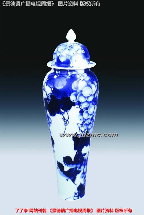 吴志辉-景德镇青花陶瓷艺术作品欣赏